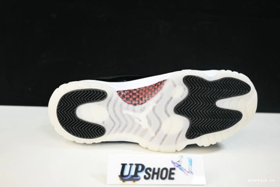 RETRO AV2187 BLACK-WHITE JORDAN 001 LOW AV2187-001 11 AIR 0412